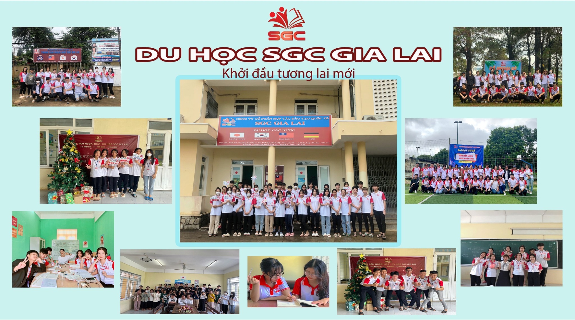 Trung tâm Ngoại ngữ Du học SGC